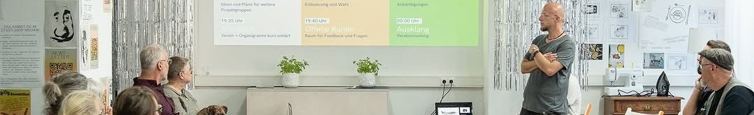 Übersichtliche Präsentation der Themen durch Carsten Liebelt